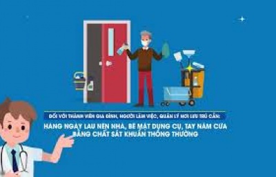 HƯỚNG DẪN CÁCH LY Y TẾ TẠI GIA ĐÌNH (theo Bộ Y tế)